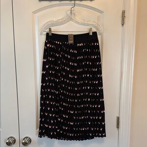 Minnie Mouse Pleated Skirt NWT LG